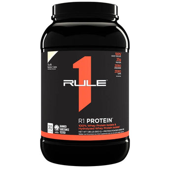 Rule1 Protein Isolate 30 Serves Butter Cake