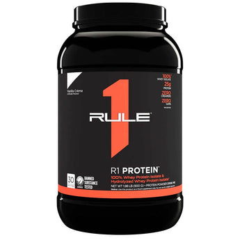 Rule1 Protein Isolate 30 Serves Vanilla Creme