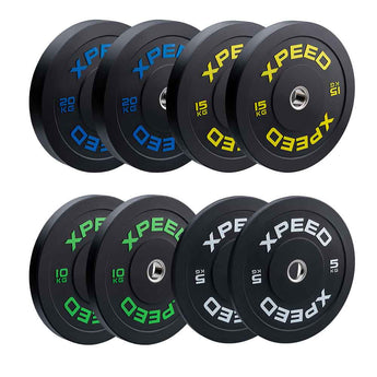 Xpeed 100kg Bumper Plate Pack