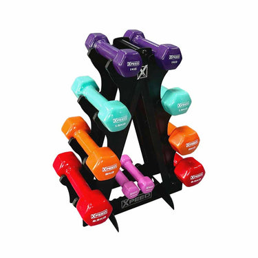 Fitness Warehouse Xpeed 5pair Dumbbell Rack