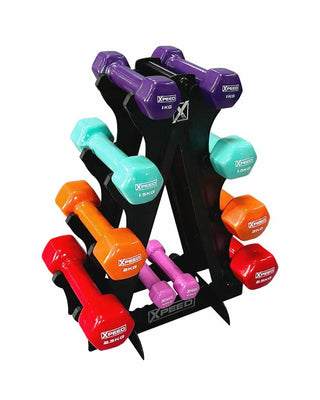 Fitness Warehouse Xpeed 5pair Dumbbell Rack