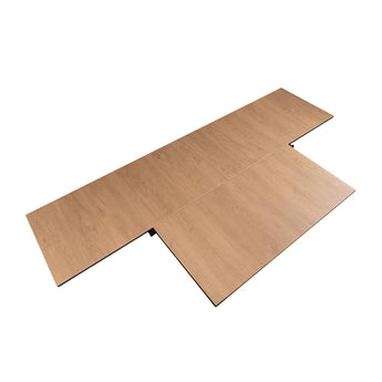 Xpeed Laminated Wood-Top Rubber Floor Tile