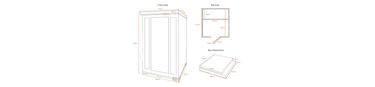 Regen8 Sauna dimensions