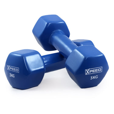 Xpeed 3Kg PVC Dumbbells