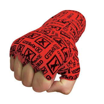 Xpeed Hand Wraps - Pack of 2 black and red