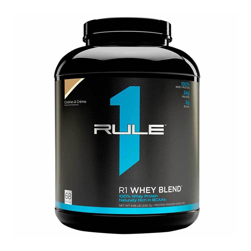 Rule 1 Whey Blend cookies and creme