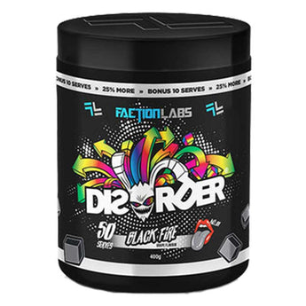 Faction Labs Disorder Black Fire