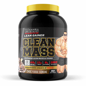 Max's Clean Mass 6lb Choc Fudge Sundae