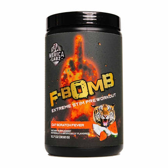 Merica Labz F Bomb Pre-Workout Cat Scrach Fever
