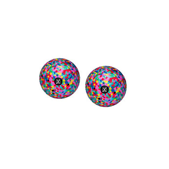 Xpeed 8cm Medium Density Massage Ball - 2 Pack
