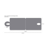 Firm n Fold Zuma Ultra Massage Table dimensions