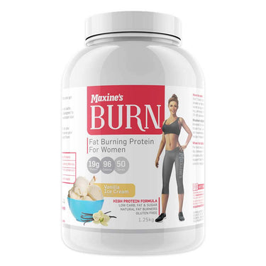 Workout Maxines Burn 1.25kg Vanilla Ice Cream